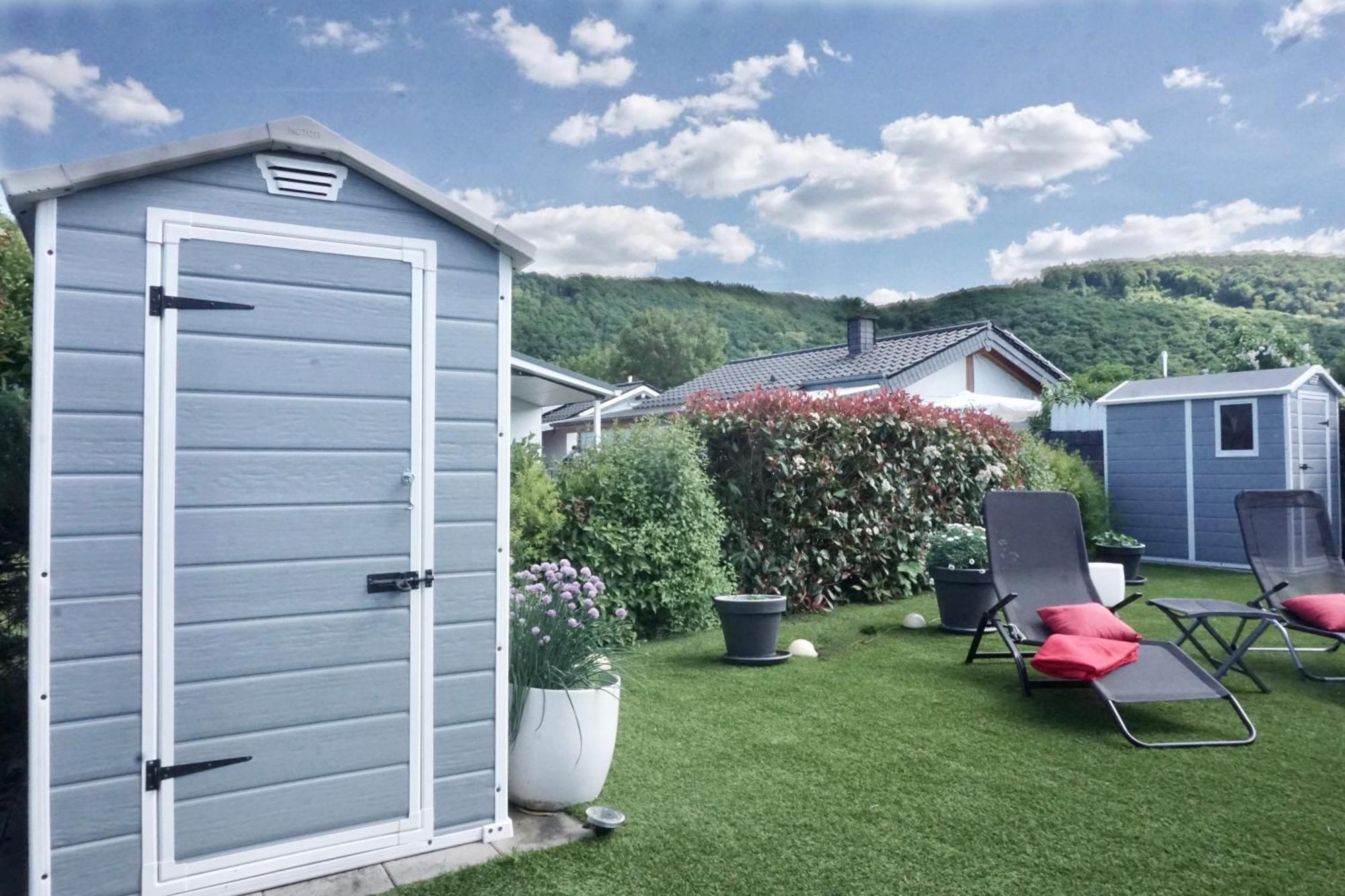 Ferienhaus Ufergeheimnis Am Guelser Moselbogen I 2 Sz I 5 Gaeste I Badebucht I Grill I Garten Koblenz (Rhineland-Palatinate) Exterior photo